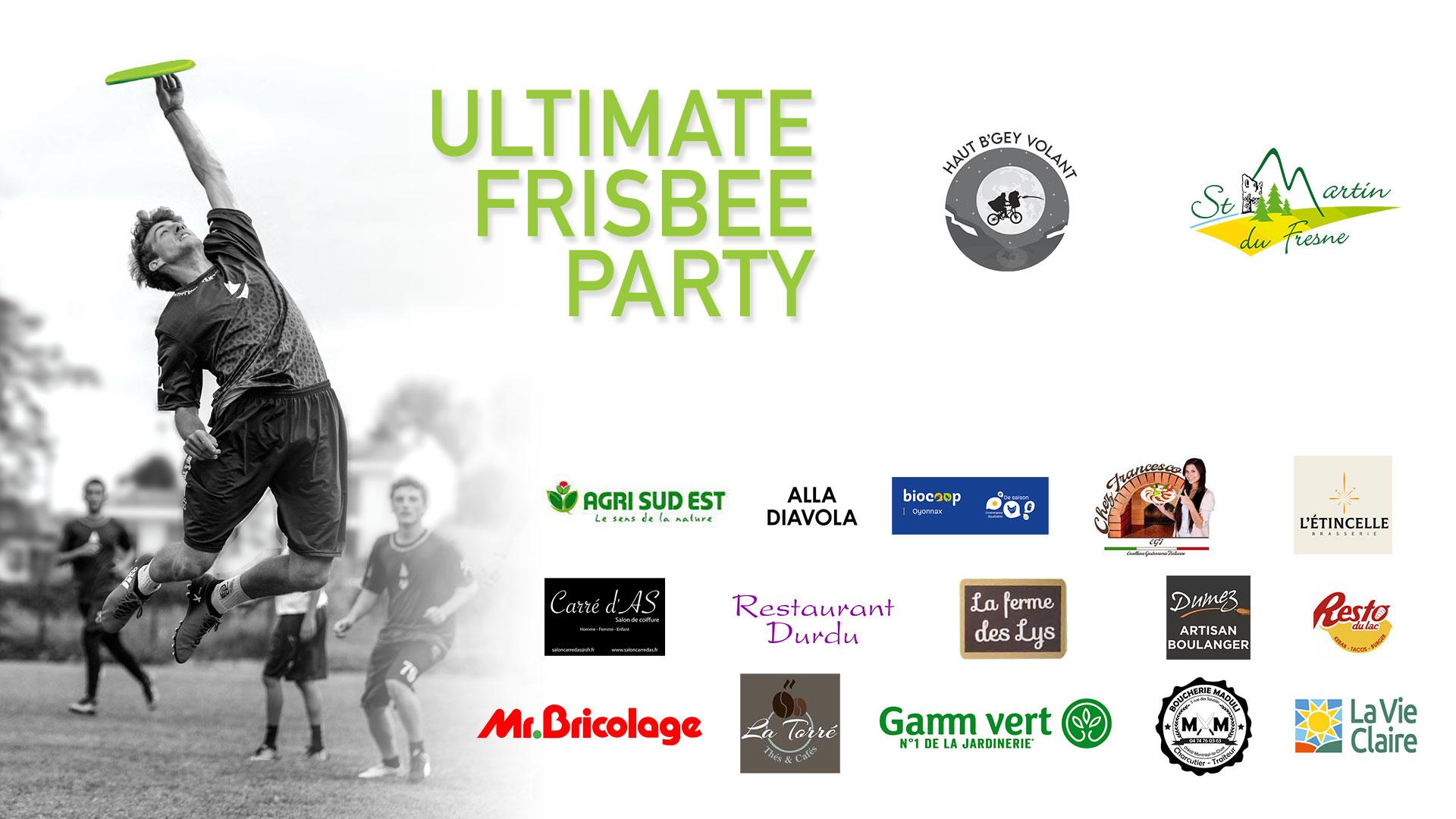 Ultimate frisbee party